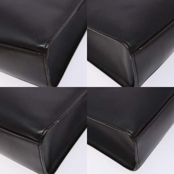 GUCCI Shoulder Bag Patent Leather Dark Brown 002 002 - Picture 10 of 12